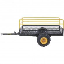 Polar Mesh Trailer — Single Axle, 1,400-Lb. Capacity, Model# HDM1400