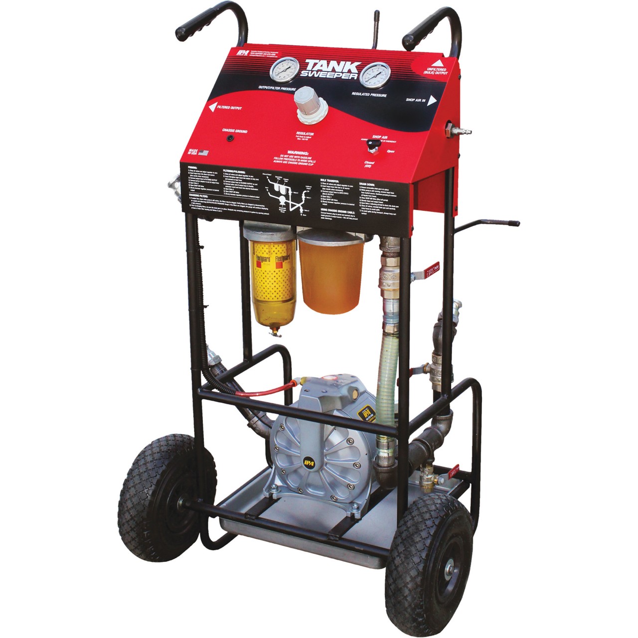 IPA Hydraulic Oil Filtration/Transfer System — 26 GPM Pump, Model 9046H