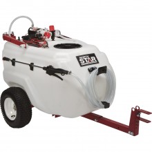 NorthStar Tow-Behind Trailer Boom Broadcast and Spot Sprayer — 31-Gallon Capacity, 2.2 GPM, 12 Volt DC
