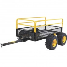 Polar Mesh Trailer — Tandem Axle, 1,400-Lb. Capacity, Model# HDM1400TA