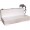 Better Built Steel Transfer Fuel Tank With GPI 12V Fuel Transfer Pump — 100 Gallon White L Shaped 15 GPM, Model# 29214992