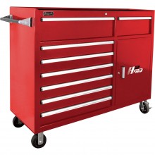 Homak H2PRO 56in 8 Drawer Roller Tool Cabinet With 2 Compartment Drawers 56 1/4in.W x 22 7/8in.D x 45 3/4in.H