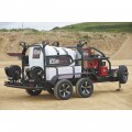 NorthStar ProShot Hot Water Commercial Pressure Washer Trailer 4000 PSI, 5.5 GPM, Kubota Diesel Engine, 400 Gal. Water Tank