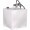 Better Built Steel Transfer Fuel Tank With GPI 12V Fuel Transfer Pump — 50 Gallon White Square 8 GPM, Model# 29214889