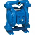 Sandpiper Air-Operated Double Diaphragm Oil Pump 1in. Inlet, 45 GPM, Aluminum/Buna, Model# S1FB1ABWANS000